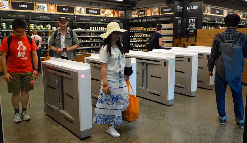 Paiement se dématérialise chez Amazon Go